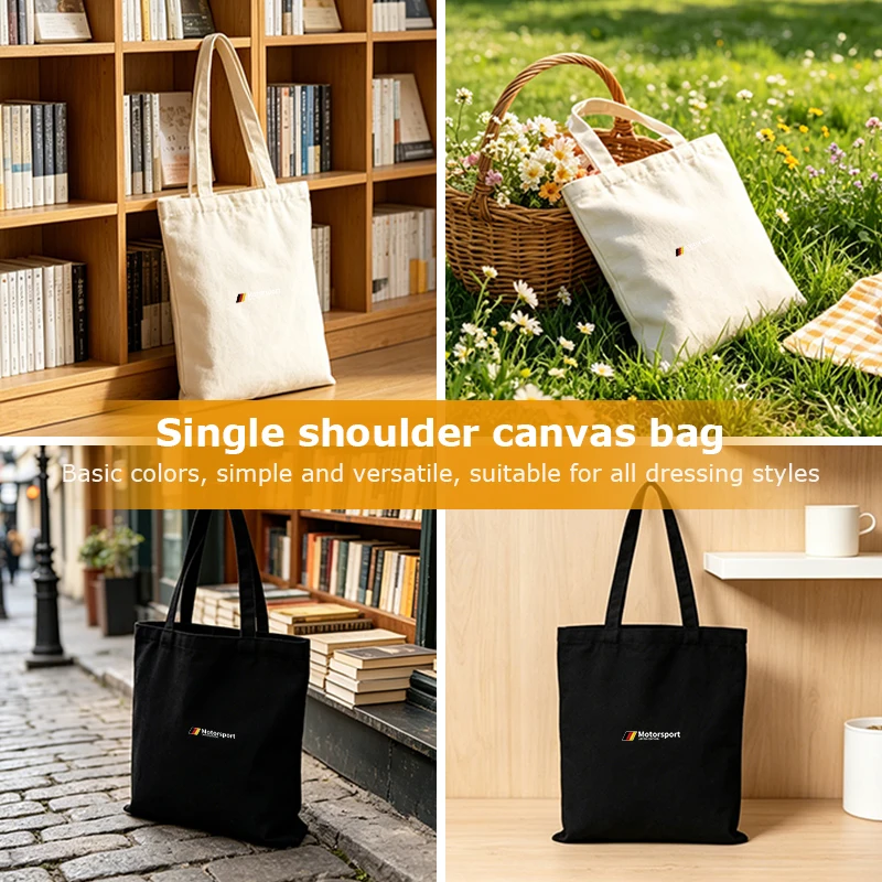 Portable Auto Canvas Crossbody Bag Car Logo Travel Shoulder Pouch For BMW E30 E34 E36 E39 E46 E52 E53 E60 E61 E62 E70 E71 E83 view 3