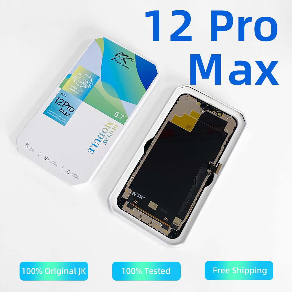 JK Series For iPhone X XS XR 11 12 13  Pro Max LCD Display Touch Screen Digitizer Assembly Replacement Parts Repair