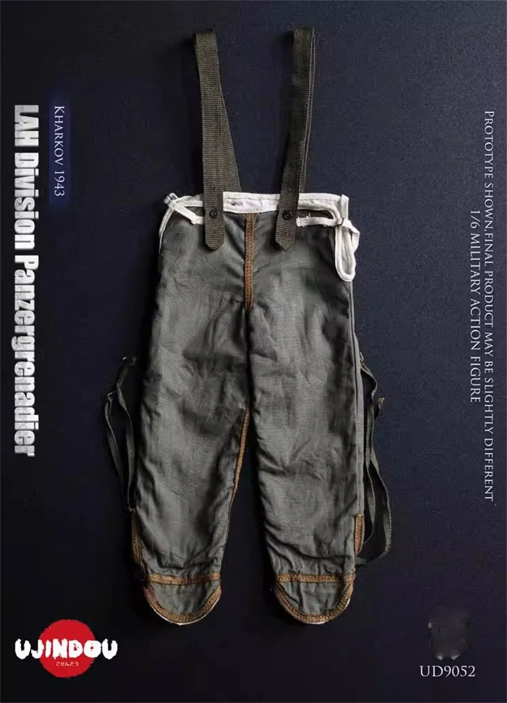 

Hot Sales Scale 1/6 UJINDOU UD9052 Soldier Doll Guy Mini Toys Model Cotton Dress Uniform Pant Vest Glove Accessories For 12" DIY