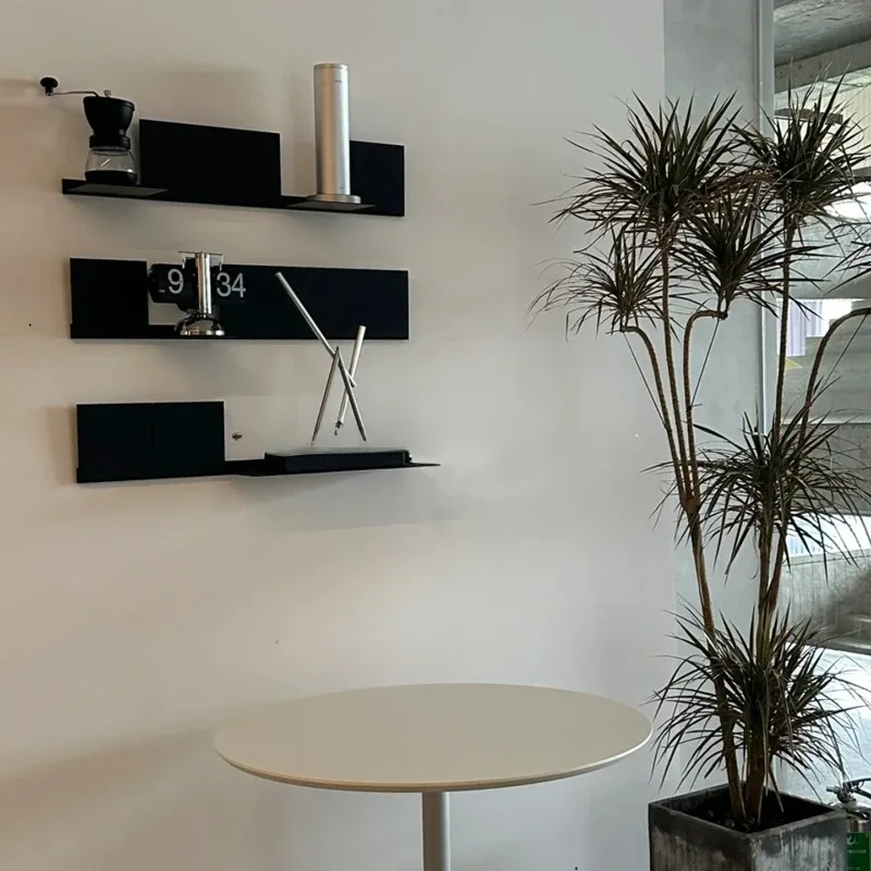 Background wall decorative display rack Modern simple living room Multi-layer wall hanging storage rack Multifunctional folding