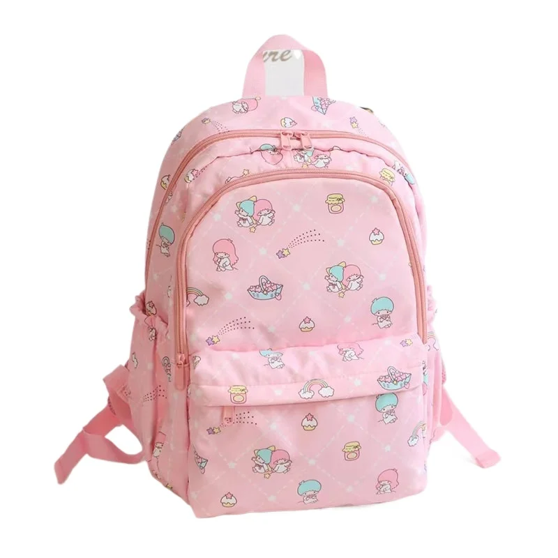 Sanrio Characters Backpack Kuromi My Melody Cinnamoroll Pompompurin Pochacco Hello Kitty Cute Anime School Bag for Kids Gift