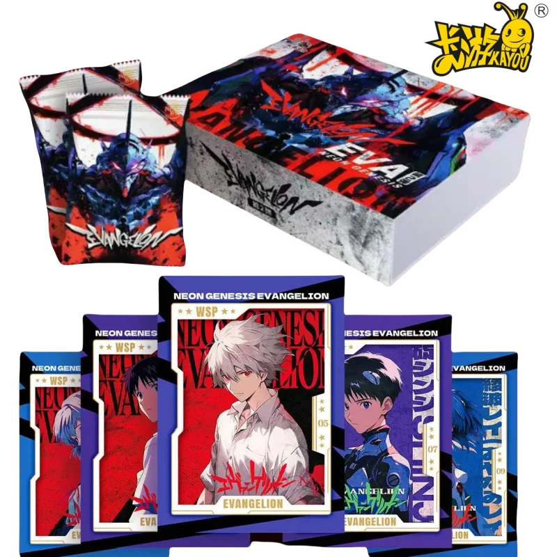

Neon Genesis Evangelion Card Asuka Langley Soryu Ayanami Rei Ikari Shinji EVA Mech Style Special Collection Anime Cards Toy Gift
