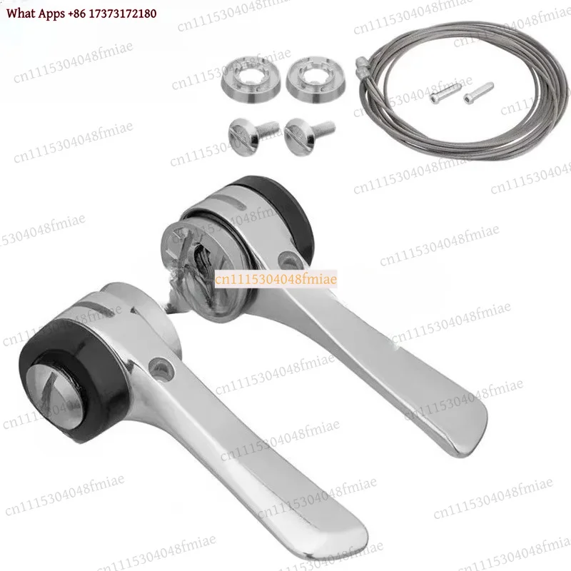 6 Speed Down Tube Shifter Lever Friction Gear Shift For Shimano SY-20