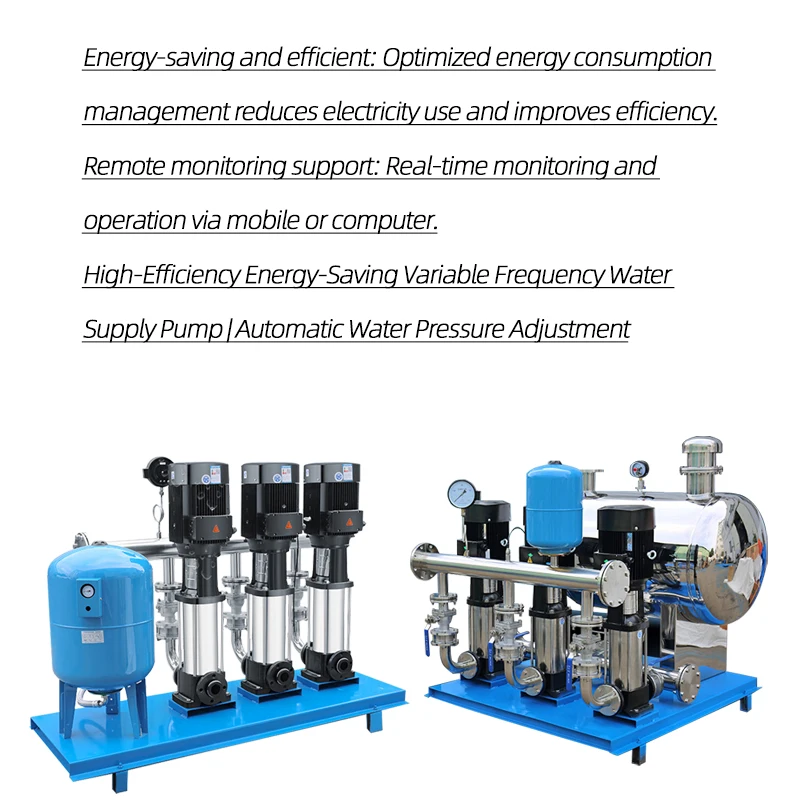 Fully Automatic Variable Frequency Water Supply System | Smart Control | Remote Monitoring Supported