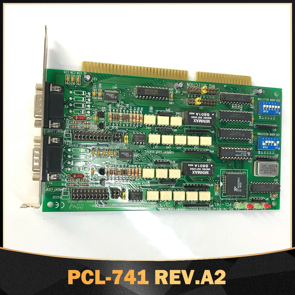 RS-232 Data Capture Card For Advantech PCL-741 REV.A2