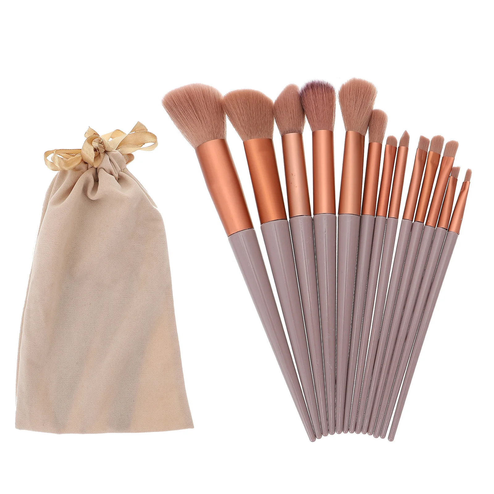 1세트 메이크업 브러쉬 세트 전문가용 블러셔 루즈 파우더 부드러운 합성 섬유 브러쉬 휴대용 화장 도구 여행용 얼굴 미용