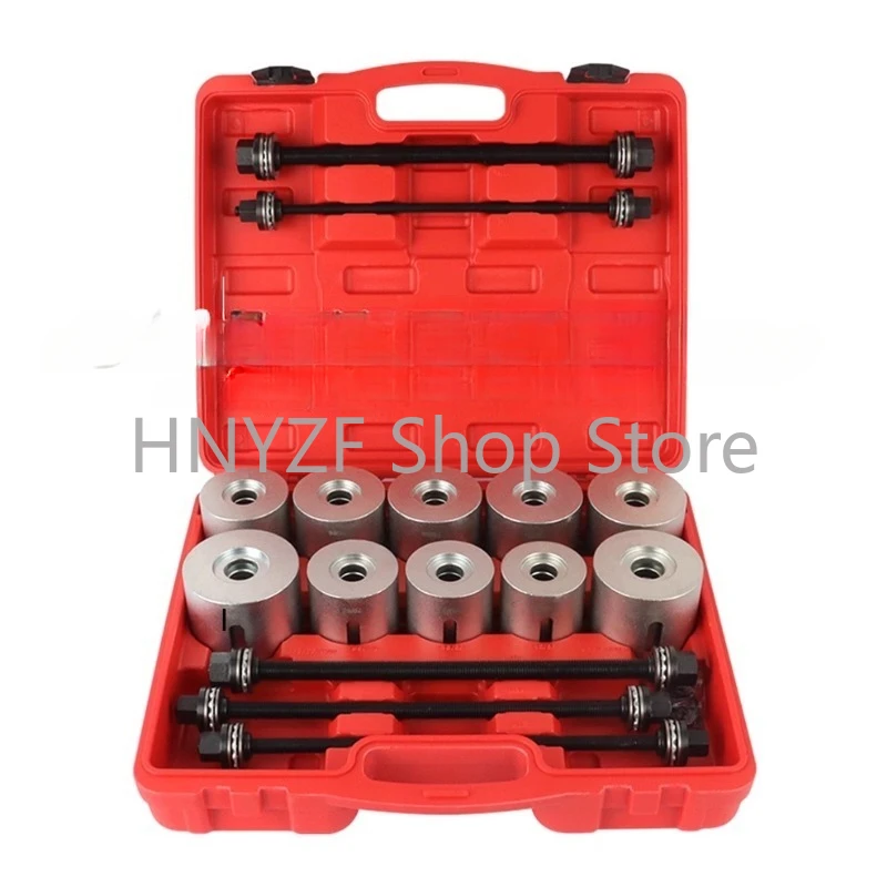 

27/28pcs Universal Press and Pull Sleeve Kit Car Master Bush Bearing Removal Insertion Tool for Car Repair Auto Maintenance