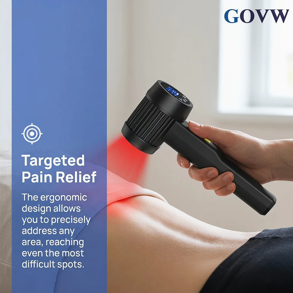 905nm Super Pulsed Laser Therapy for Deep Nerve Pain 15 Diodes 808nm 660nm Handheld Cold Laser Back Knee Joint Inflammation 25W