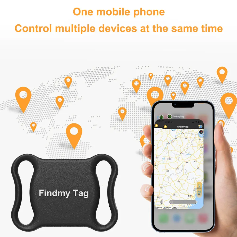 Gps-трекер для домашних животных, совместимый с Bluetooth, в реальном времени