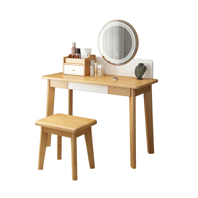 

Bedroom Makeup Luxury Dresser Wooden Storage Sets Wood Mirrors Dressers Drawer Organizer Nordic Coiffeuse De Chambre Furniture