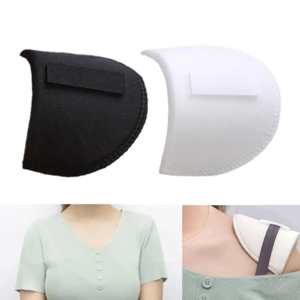 1 زوج منصات الكتف الإسفنج سهلة ارتداء الكتف محسن وسادة الكتف توسيع ضوء رغوة الإسفنج للجنسين ذاتية اللصق دعوى توسيع