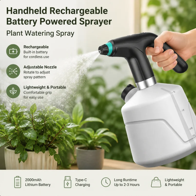 2L elektrische gieter Automati - Gardening Tools Plastic recensie en prijs
