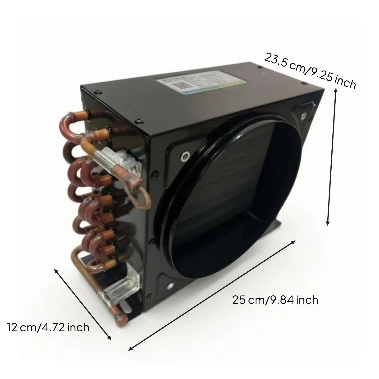 Condenser with Metal Housing Compact Finned Heat-Exchange Core Industrial for