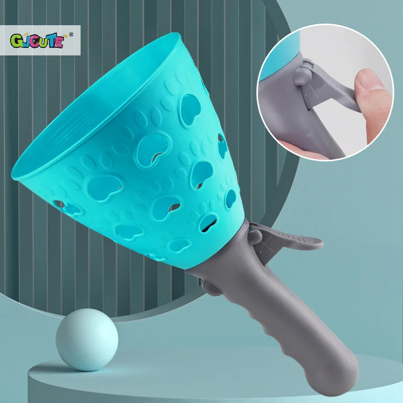 Catapulte élastique amusante pour classe d'interaction Parent-enfant, jouets de sport pour garçons et filles, Puzzle pour enfants, jouet de balle catapulte à lancer, 1 ensemble