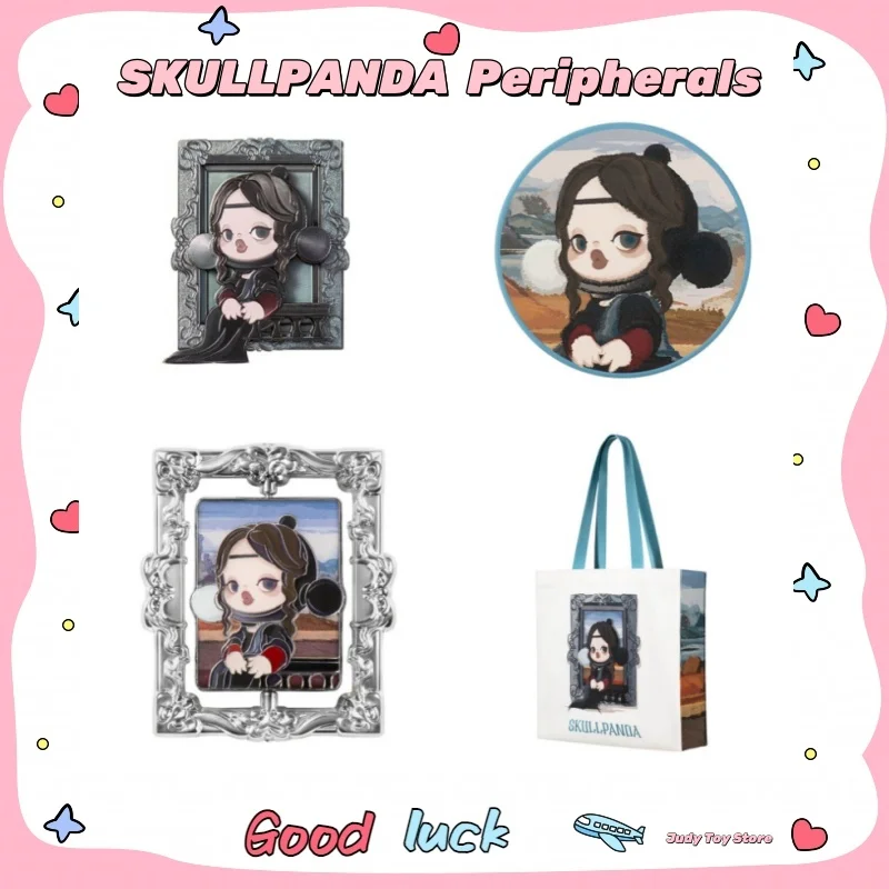 

Skullpanda Painting Hanging Card Series Action Figure Hang Card Collection Model Creative Fashion Trend Play Cute Deocr Toy Gift