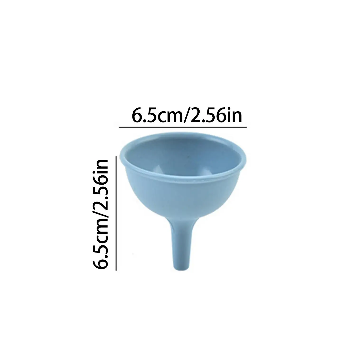 1 Piece Silicone Funnel Wide Mouth and Large Diameter Funnel Pour Oil Milk Powder Beans Dispense Funnel Kitchen Funnel Tool