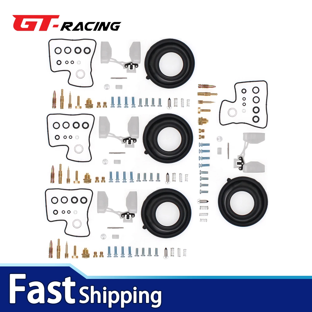 

4X For Honda V45 Magna 700 VF750S VF750F Motorcycle Carburetor Rebuild Repair Kit diaphragm & Float