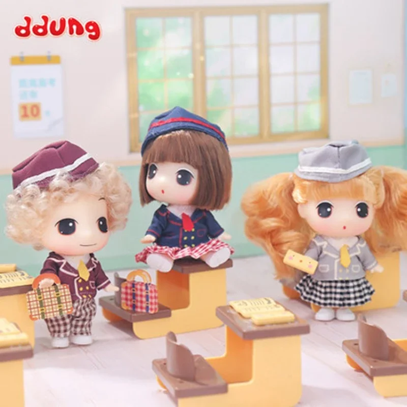 School season doll toy mini cute student dress cute  doll girl student series