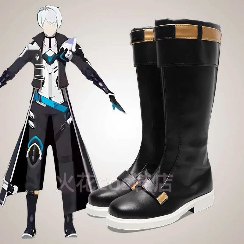 

Honkai Impact 3 Kevin Kaslana Shoes Cosplay Men Boots Shoes