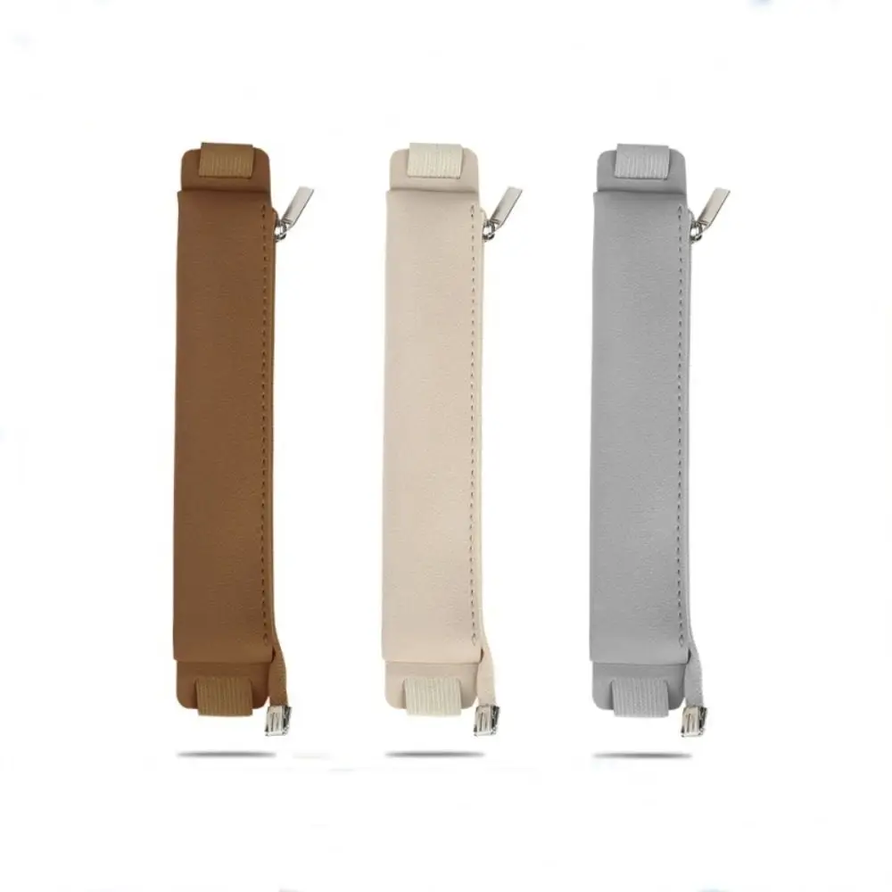 اجتماع المكتب المحمولة بو الجلود حامل القلم القلم حقيبة القلم كليب مقلمة #1