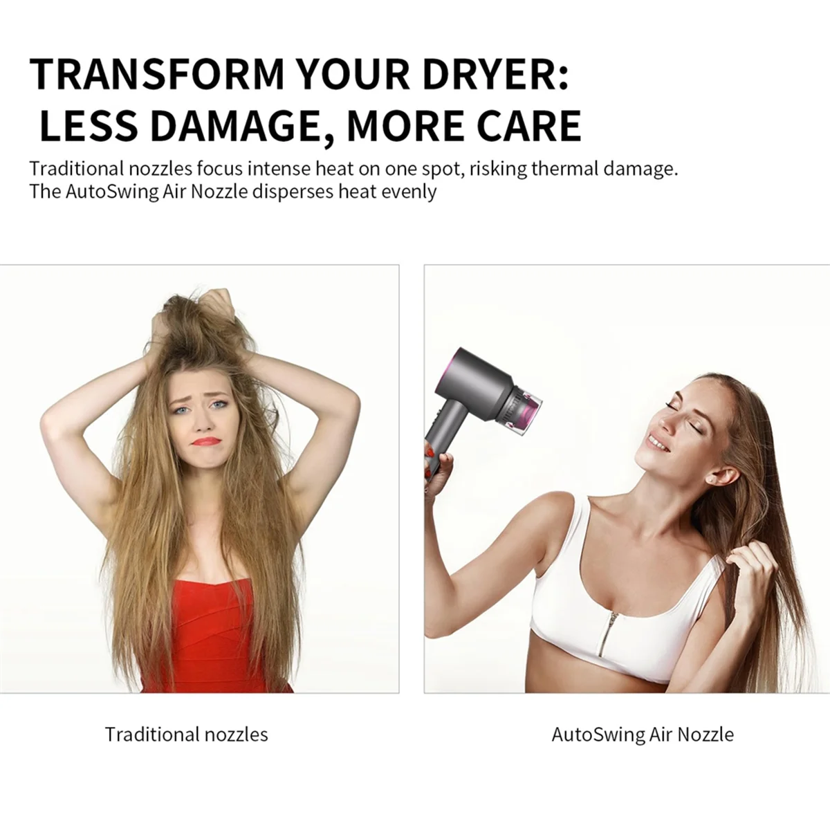 Boquilla de secador de pelo, accesorio para Dyson Supersonic Airwrap HD01, HD02, HD03, HD04, HD08, HD15, difusor, herramientas de estilo C