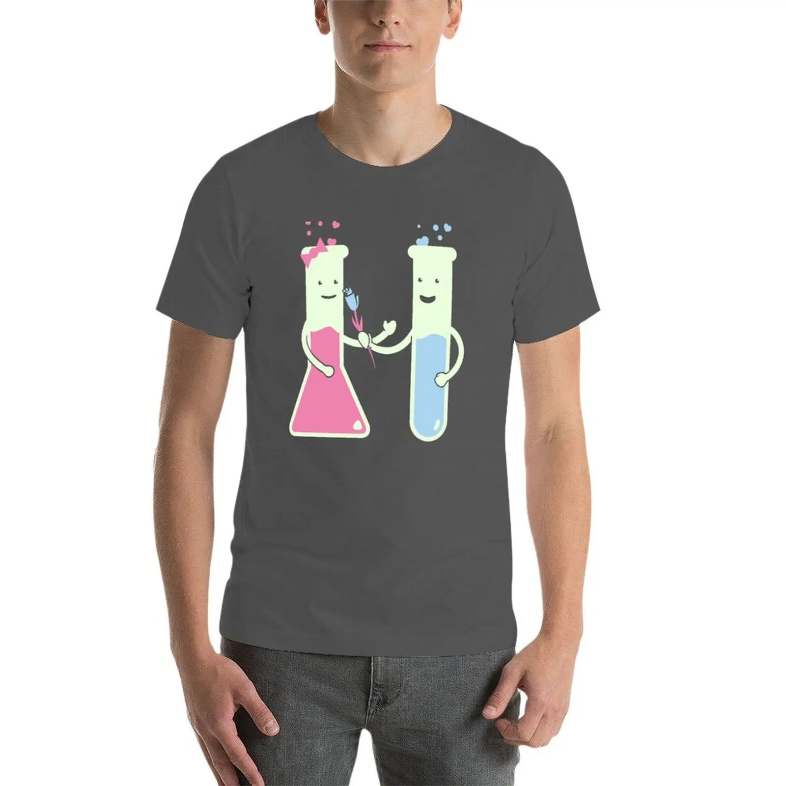 لديهم تي شيرت الكيمياء تي شيرت للرجل جرافيك مضحك مطبوعة تي شيرت للرجل تي شيرت #4