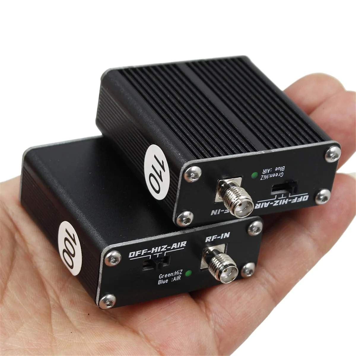 AA91 2-In-1 Air Frequency Converter Aviation Band Frequency Conversion to Short Wave Converter High Impedance Amplifier 110M