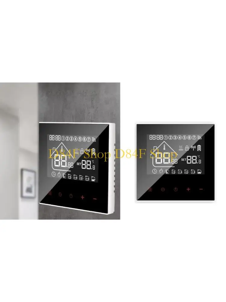 

D84F Подводное нагревание термостата контроллер LCDDisplay Voice Temp Панель контроллера