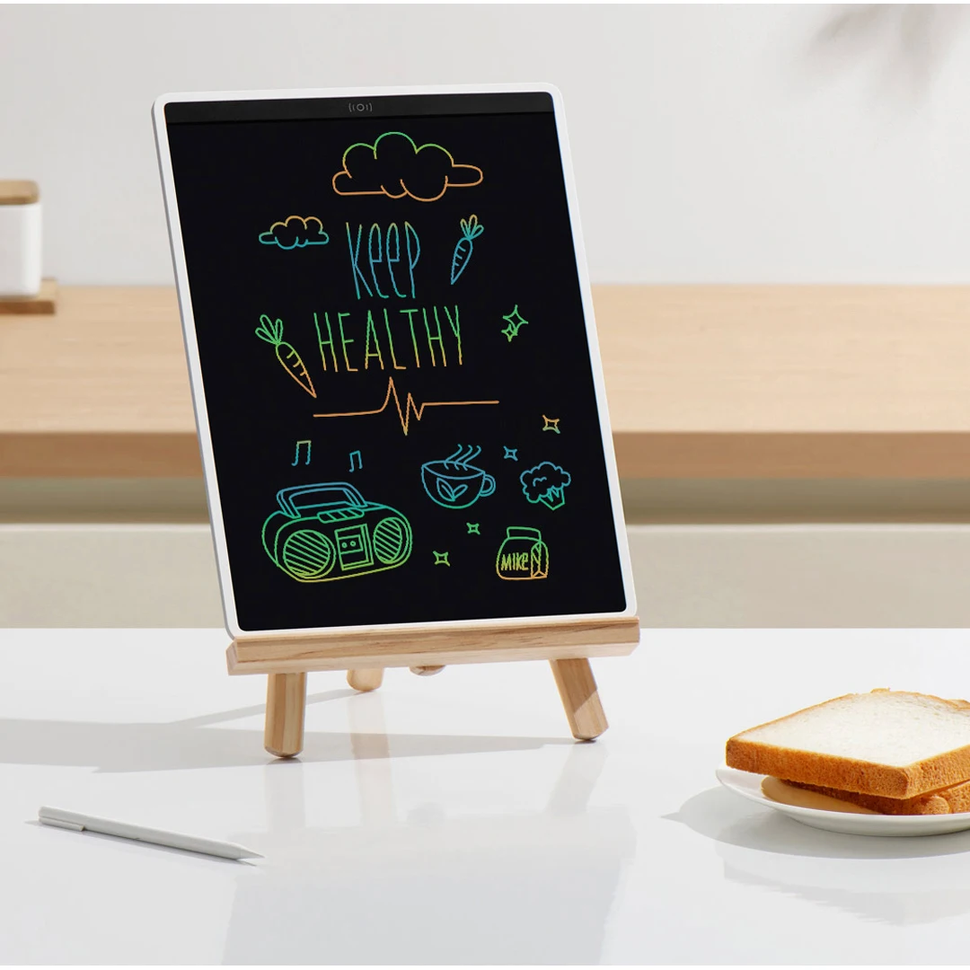 Imagem -06 - Xiaomi Mijia Lcd Blackboard Cor Versão 10 13.5 Polegada Colorida Escrita sem Poeira e Tinta Desenhar Estudo Placa de Mensagem para Crianças