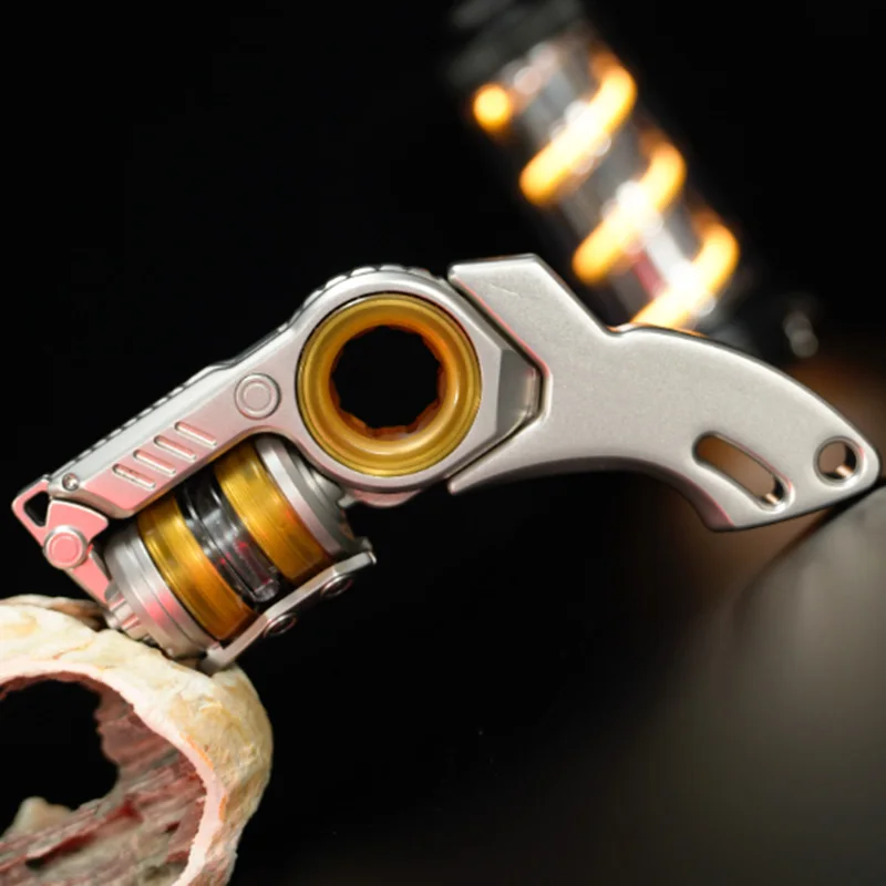 GoBiggeR Sinian Push Slider Stainless Steel Handle Parts EDC Slider Fidget Toy Fidget Spinner Handle Accessories