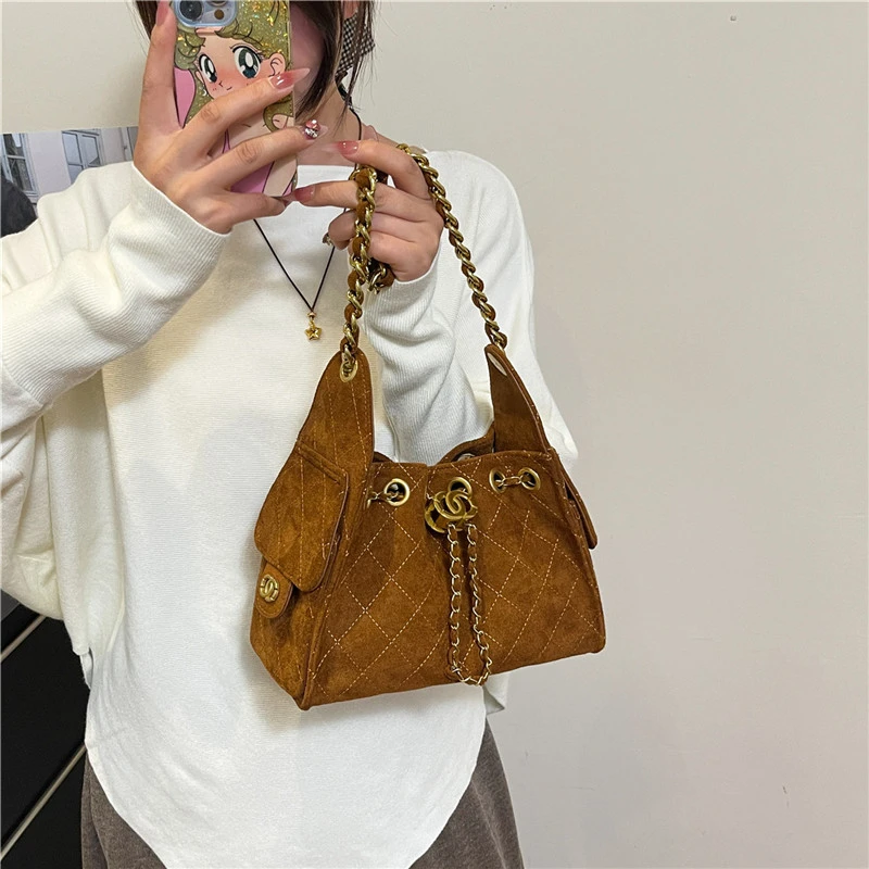 

Элегантная женская кожаная сумка через плечо, роскошная сумка через плечо, элитная винтажная дизайнерская классическая сумка