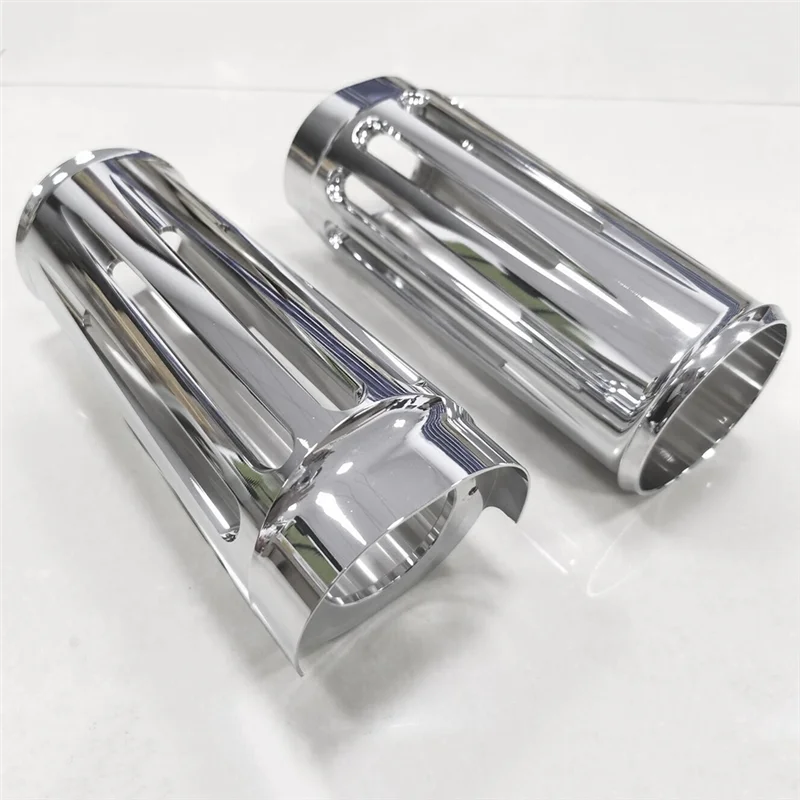 

Plain Extended Fork Boot Slider Cover +2 Inch Fit For Road King Street Glide FLHX/R