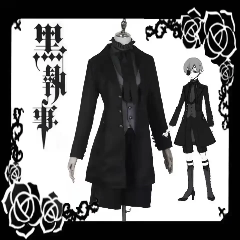 

Spot Black Deacon cos Charles cosplay Costume Charles cos Costume is the anime