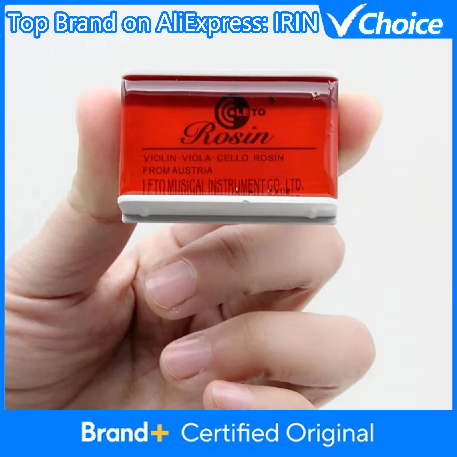 603 Bow Rosin Colophony Greek Pitch Friction-increasing Resin for Violin Viola Cello Bowed String Instrument Accessories