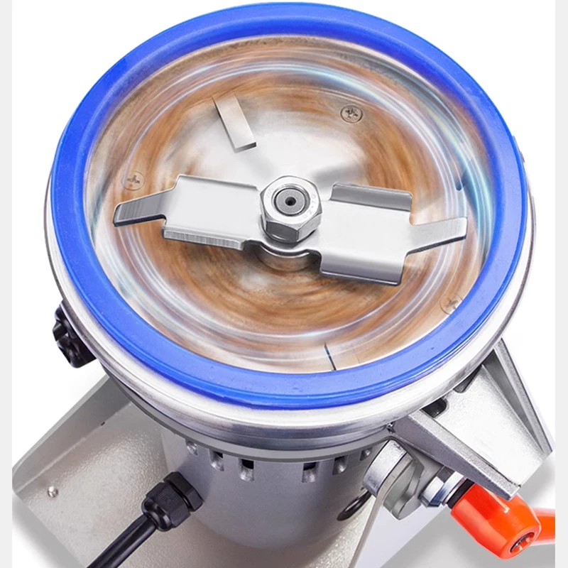 Small airflow ultrafine pulverizer water-cooled Chinese herbal medicine powder machine ultrafine grinder wall-breaking mill mask