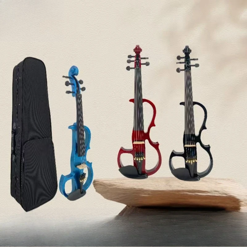 High-grade solid wood 5-string electric violin Professional performance grade electric acoustic violin Advanced handmade