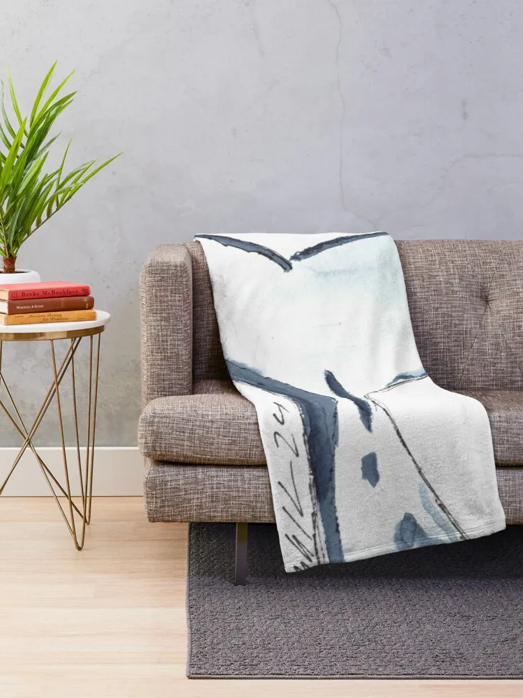 Walflosse, Whale Fin, Animal Throw Blanket Sofa Furrys for winter For Decorative Sofa Blankets