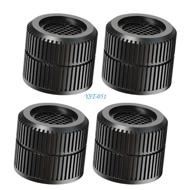 E15A 4pcs Global Modifiable Height Against Slip Mattresses for Various Furniture Appliances