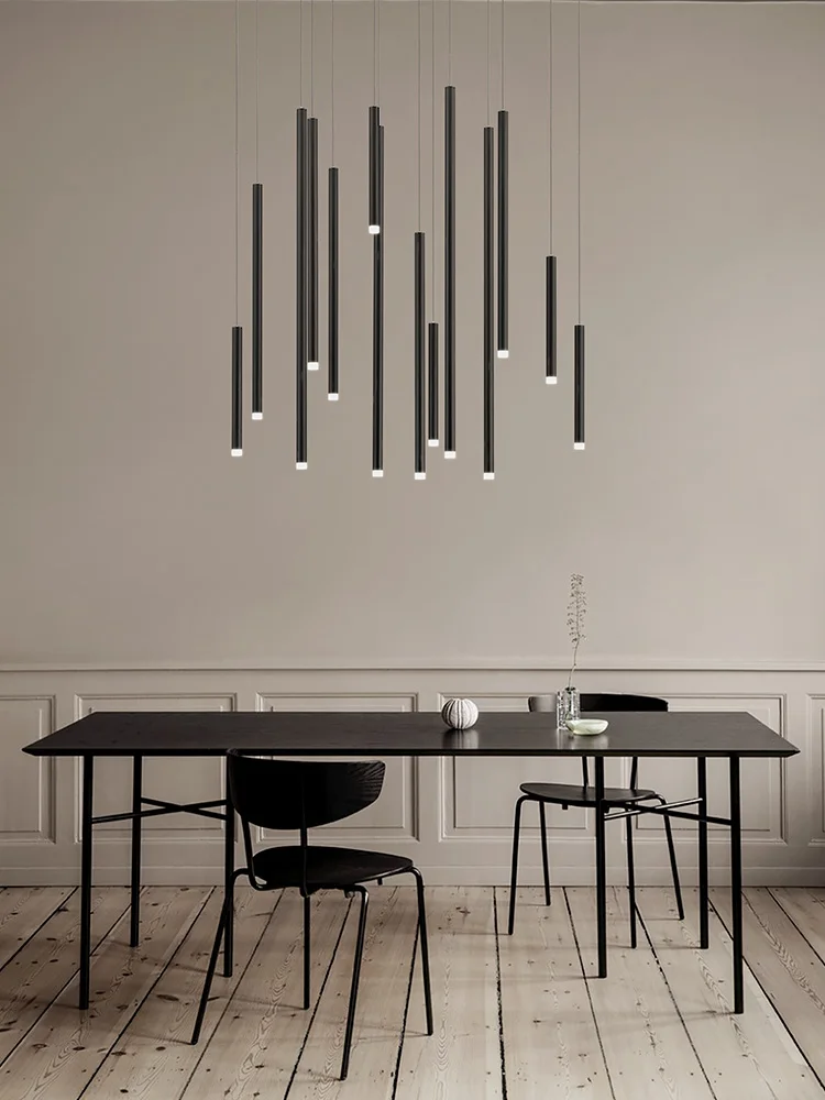 

Modern Minimalist Led Restaurant Chandelier Personality Bar Chandelier Company Front Chandelier Cafe Clothing Store Chandelier