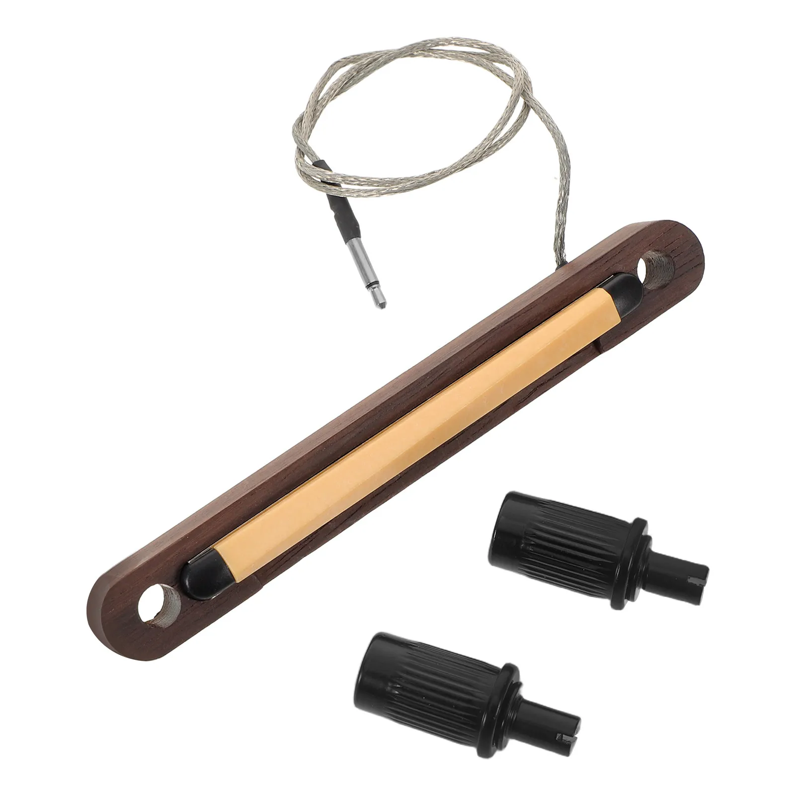Acoustic Pickup Guitar Piezo Halloween Christmas Bass Guitar Bridge Saddles Acoustic Bass Guitars Bridge Bass Player 1SET String