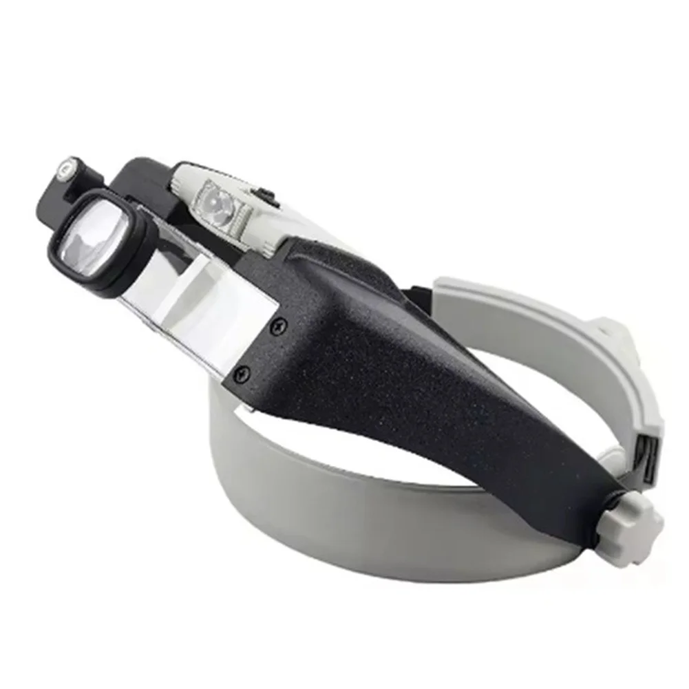 

Лупа на голову с LED-подсветкой и различными степенями увеличения (1.5x, 3x, 6x, 8x) для любителей и профессионалов