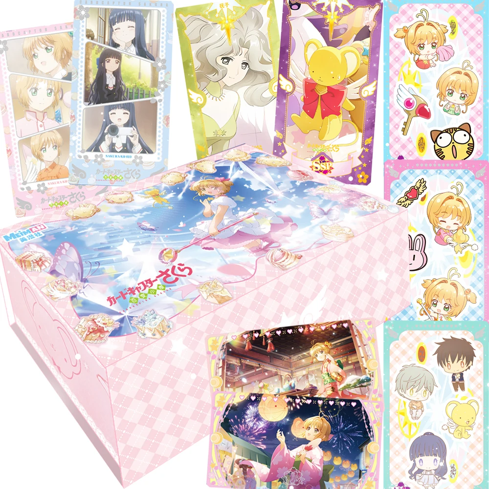 Cartes de collection d'anime à partition élevée, conception de fête visuelle exquise, cartes de personnages magnifiques et ravissants pour fille magique, cadeaux populaires