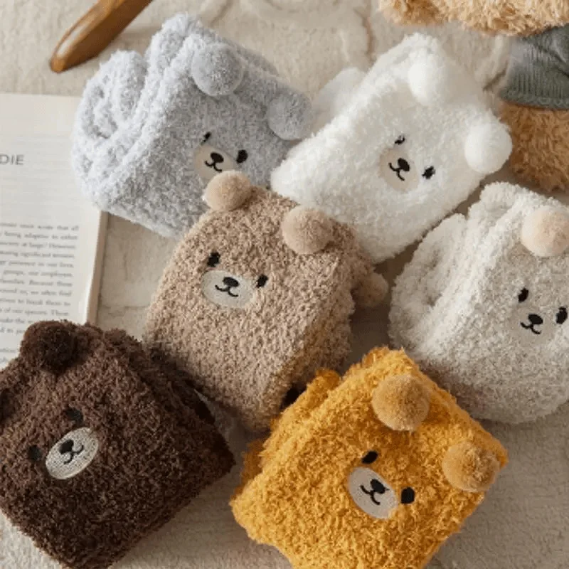 

1 пара детских носков, зимние, на флисовой подкладке, утолщенные, теплые, шерстяные, средней длины, для мальчиков и девочек, детские зимние носки