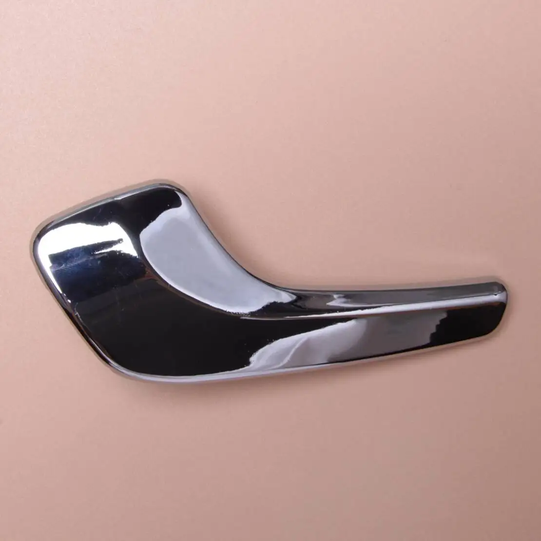 13297813 Front Left Inner Door Handle Fit For Opel Corsa D Van Vauxhall Corsa MK III Hatchback 2006-2014 Chrome Style Plastic