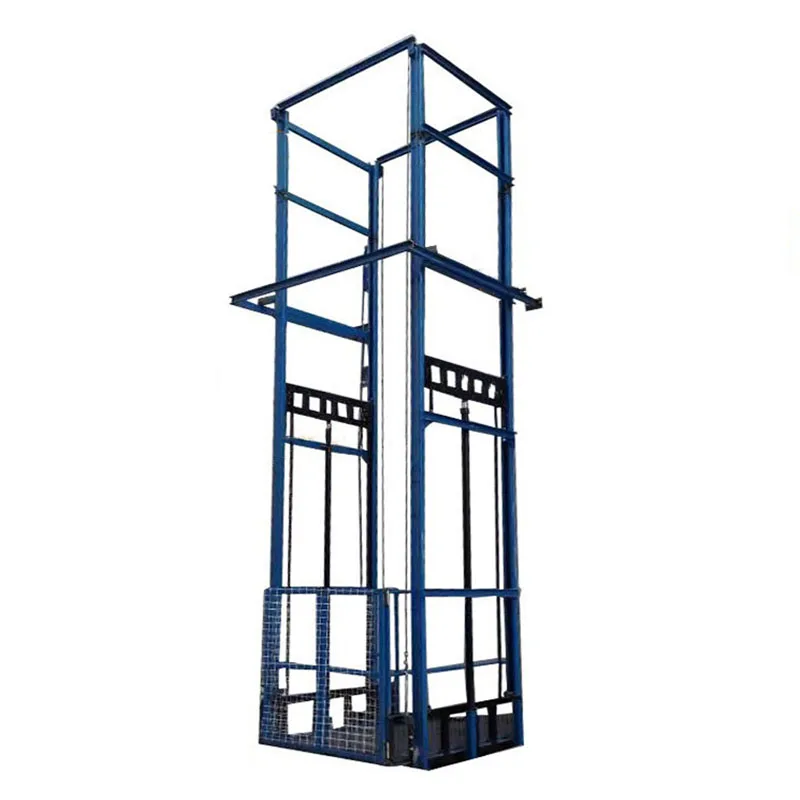 Guide Rail Hydraulic Lift Cargo Lifting Platform