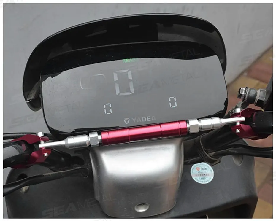 BLALION Motorrad-Lenkergriff, verstellbare Querstange, Balance-Halterung, Regler, Lenkrad, verstärkt, 22 mm, Ersatz – Detail 13