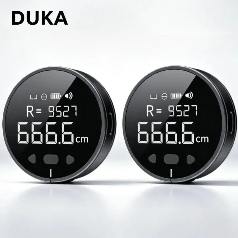 DUKA Q Digital Laser Distance Meter HD LCD Screen Portable Rangefinder Measuring Tape Tool For Home Renovation DIY Surveying