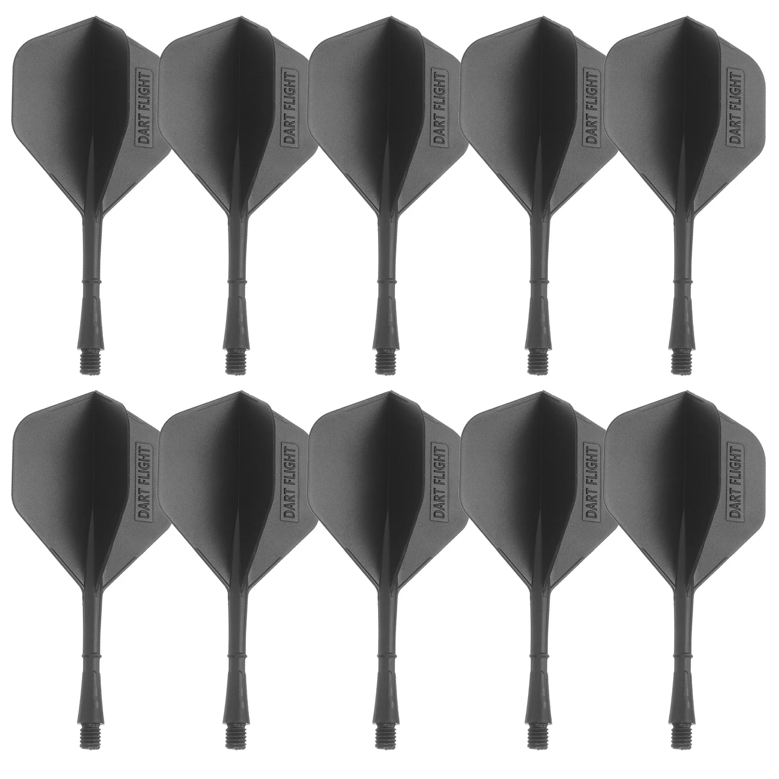 

10Pcs Dart Tail Wings Dart Flights Lightweight Portable Replacement Accessories for Soft Tip Creative