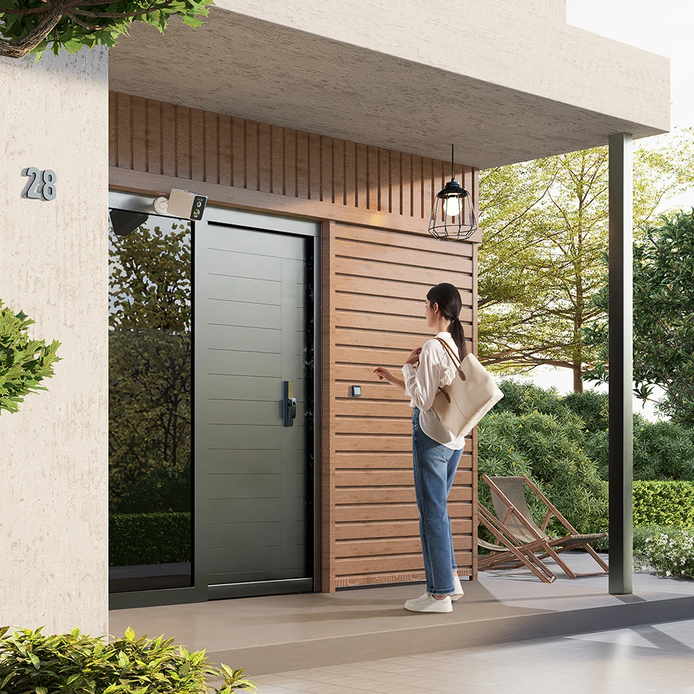 Global Version Xiaomi Solar Outdoor Camera BW400 Pro Set Solar-Powered Battery IP66 Full-Color Night Vision Alexa Cloud storage