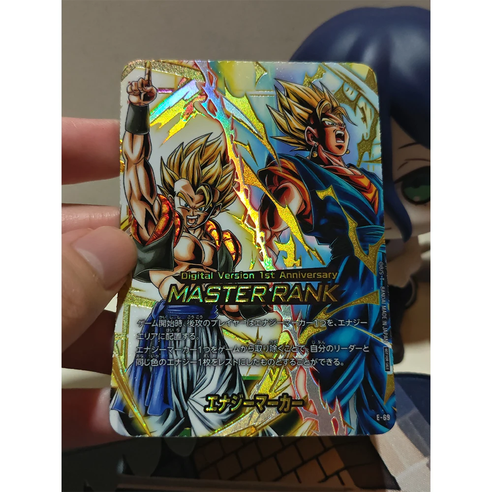 Anime characters Dragon Ball Super Son Goten Trunks DIY Homemade Bronzing Xtreme Collection card Christmas birthday gift toys view 3
